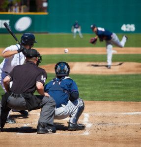 Ball coming right at you