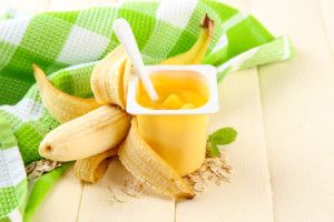 banana or fruit cup