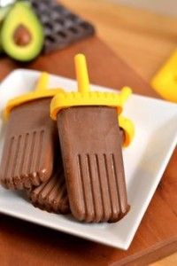 dark chocolate fudgsicles